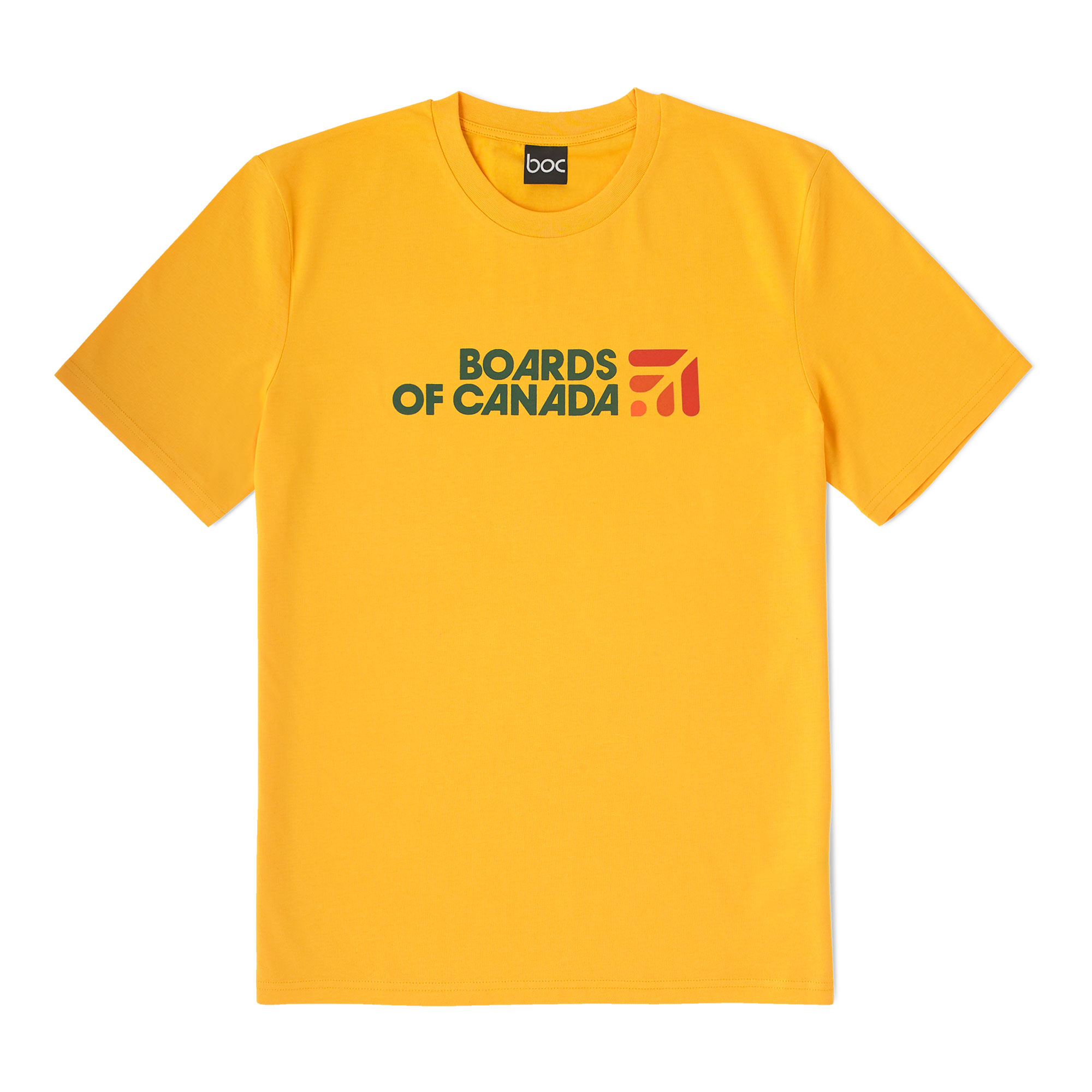 Boards of Canada - Leaf Logo Yellow T-shirt
